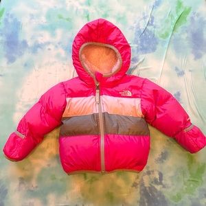 Toddler The North Face 550 puffer jacket winter coat 12-18 month